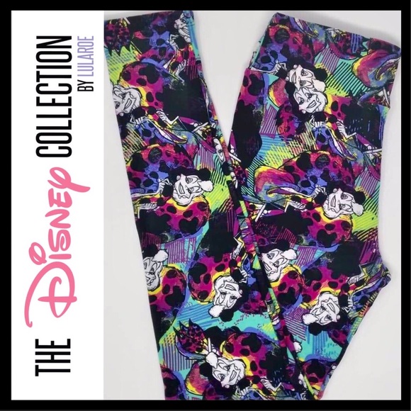 LuLaRoe Pants - LuLaRoe OS Leggings Disney Villains 
Cruella RARE